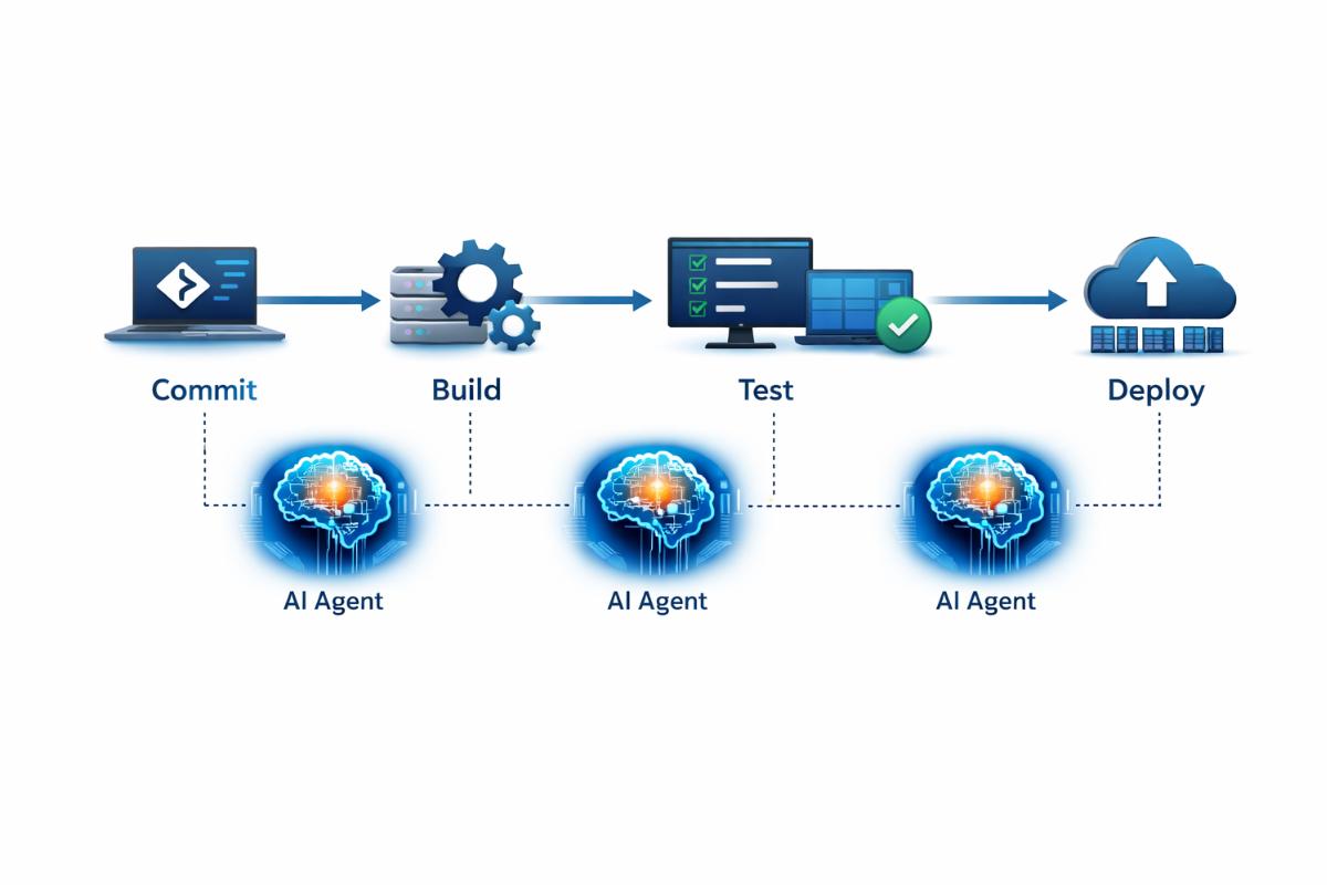 agentes de IA para automação de testes e pipelines CI CD (1) agentes de IA para automação de testes e pipelines CI CD (1)