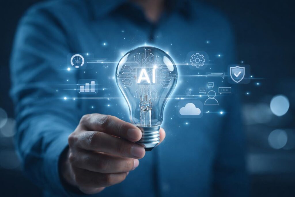 frameworks e práticas recomendadas para construir agentes de IA em aplicações empresariais (capa)